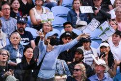 Australian Open ‘Free Palestine’ protest interrupts match between British No.1 Cameron Norrie and Alexander Zverev