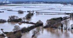 Hundreds of flood warnings still in place as temperatures plummet across the UK