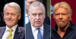 Epstein ‘filmed sex tapes of Prince Andrew, Bill Clinton and Richard Branson’