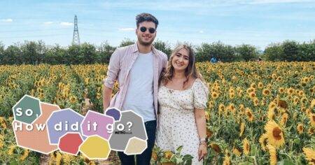 Our first date lasted 10 hours – by the end of it I was in love