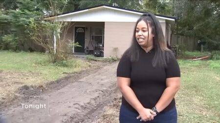 Woman comes home to find someone has stolen her entire driveway