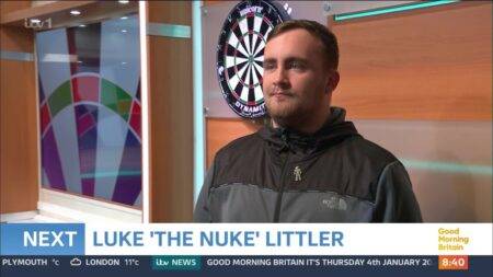 What is Luke Littler’s next match after losing World Darts Championship final?