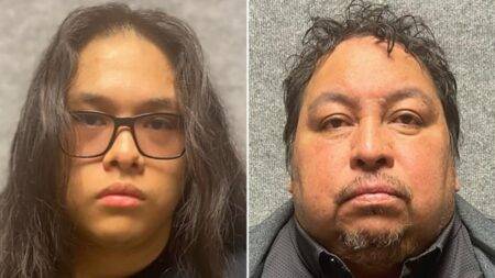 Teen boy and dad ‘killed pregnant woman and boyfriend who missed her induction’