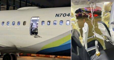 Plane makes emergency landing after window falls out mid-air