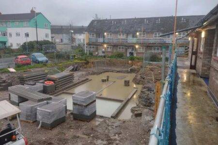 Pensioners trapped in ‘hell hole’ building site as workers suddenly disappear