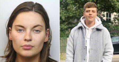 Killer who ran over boyfriend with a car was ‘school swot’ with strange tattoo