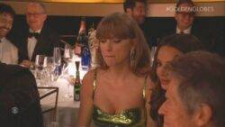 Taylor Swift shoots ‘death stare’ after Travis Kelce joke at Golden Globes 2024