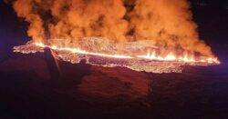 Iceland volcano erupts again in same area with people told to evacuate