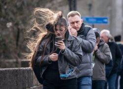 Calm after the storm as Jocelyn dies out after 97mph winds recorded