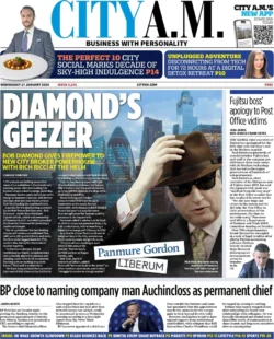 CITY AM – Diamond Geezer 