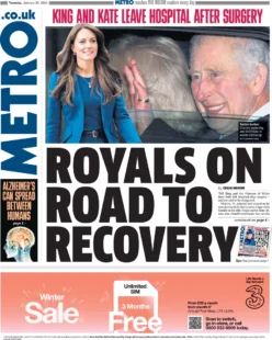 Metro – Royals on road to recovery 