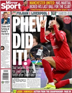 Mirror Sport – Phew Did It 