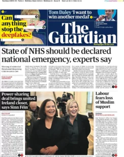 The Guardian – State of NHS should be declared national emergency, experts say 