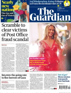 The Guardian – Scramble to clear victims of Post Office fraud scandal 