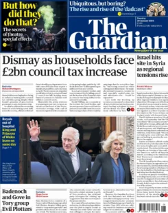 The Guardian – Dismay as households face £2bn council tax increase 