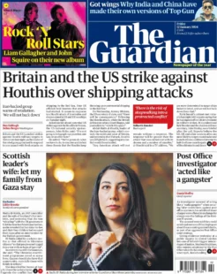 The Guardian – Britain and US poised to launch strikes against Houthis in Yemen 