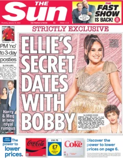 The Sun – Ellie’s secret dates with Bobby 