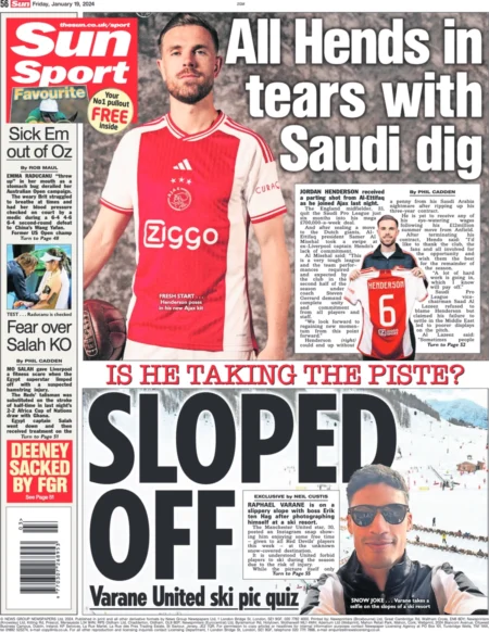 Sun Sport – All Hends In Tears 