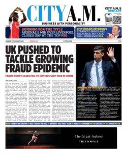 CITY AM – UK Pushed To Tackle Growing Fraud Epidemic 