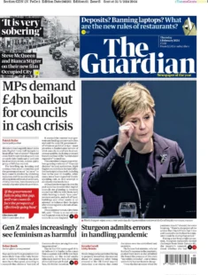 The Guardian – MPs demand £4bn bailout for councils in cash crisis 