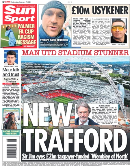 Sun Sport – Manchester United stadium stunner: New Trafford