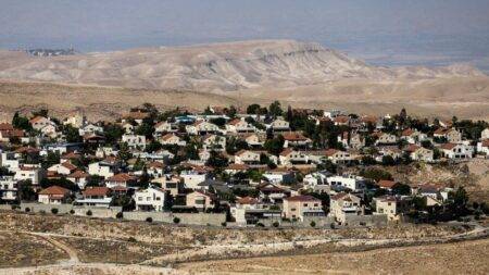 Israel approves plans for 3,400 new homes in West Bank settlements