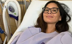 John Mulaney comforts girlfriend Olivia Munn as she reveals heartbreaking cancer diagnosis