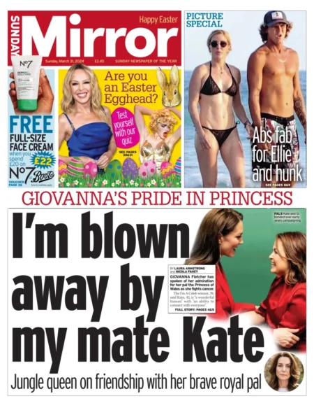 Giovanna’s pride in Princess: I’m blown away by mate Kate