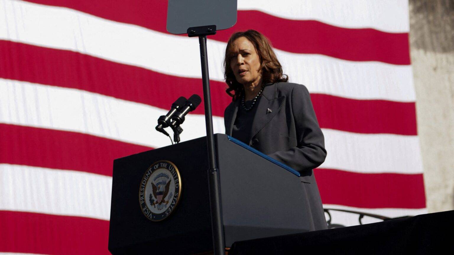 Kamala Harris urges more aid for starving Gazans