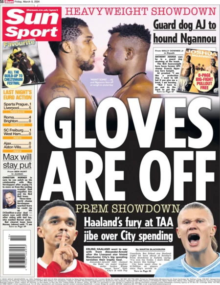 Sun Sport – Gloves are off