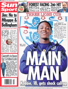 Sun Sport – Three Lions Cub … Main Man 