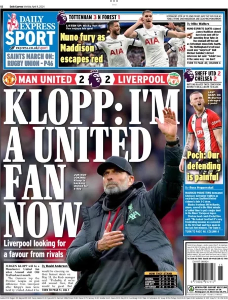 Klopp: I’m a United fan now