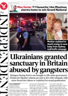 The Independent – Ukrainians granted sanctuary in Britain abused by gangsters 