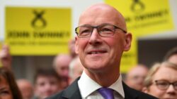 Swinney pays tribute to Yousaf in his first speech as new SNP leader