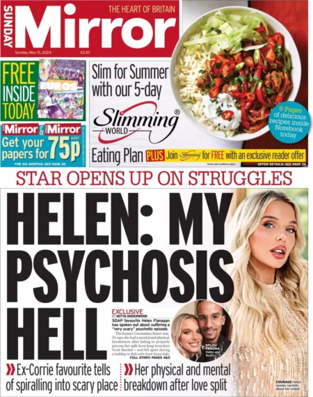 Sunday Mirror – Helen: My psychotic hell