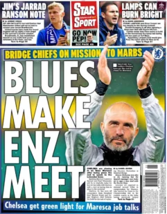 BLUES MAKE ENZ MEET CHELSEA