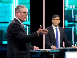 Rishi Sunak clutching at straws & Starmer has a brain freeze in Nottingham