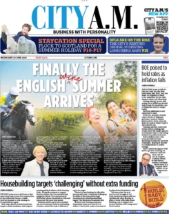 City AM – Finally the England wine summer arrives 