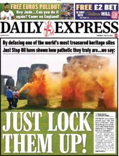 Daily Express – ‘Just Lock Them Up’