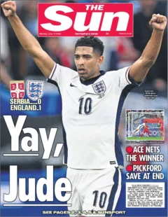 The Sun – Yay Jude! 