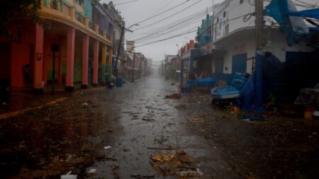 Hurricane Beryl batters south coast of Jamaica