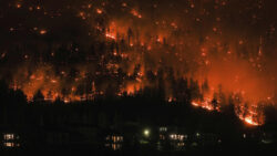 Wildfires may have destroyed half of historic Canadian town