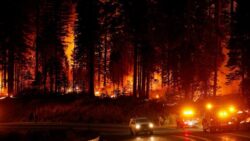 California suspect in court accused of starting huge wildfire