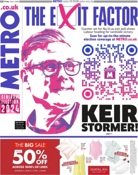 The Metro – Keir Stormer! 