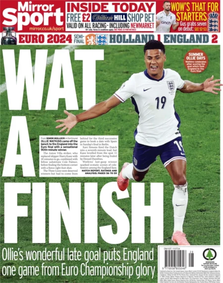 Mirror Sport – WAT A FINISH 