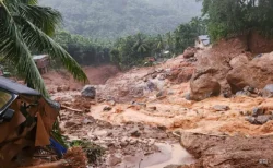 45 dead and dozens trapped in India landslides