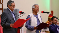 Yunus sworn in as interim Bangladesh leader