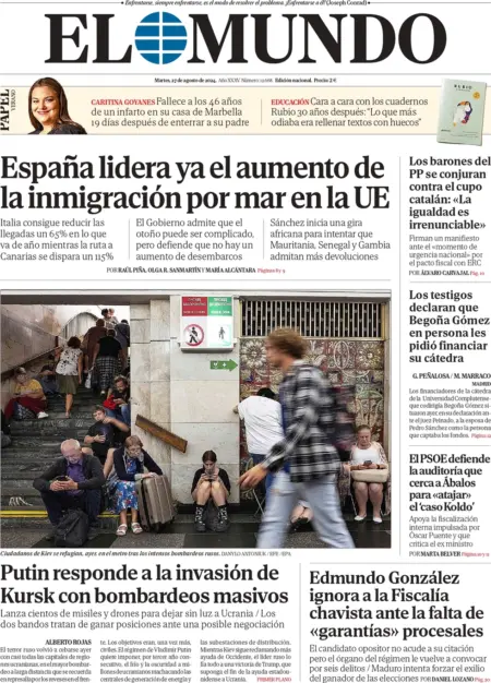 El Mundo – Spain is already leading the increase in immigration by sea in the EU