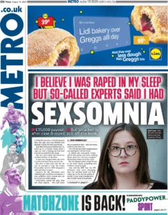 Metro – Sexsomnia 