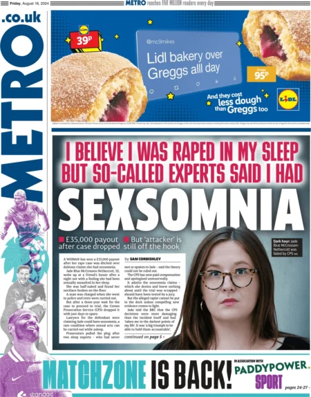 Metro – Sexsomnia 